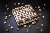 Game set all in one, Schaak en Damset