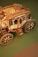 Mechanical Music Box Stagecoach