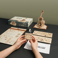 3D Muziekdoos Magic Cello