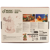 EXCLUSIEF! | Robotime Christmas Melody Tree - 40cm hoog!