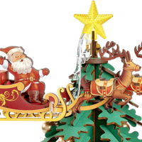 EXCLUSIEF! | Robotime Christmas Melody Tree - 40cm hoog!