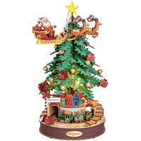 EXCLUSIEF! | Robotime Christmas Melody Tree - 40cm hoog!