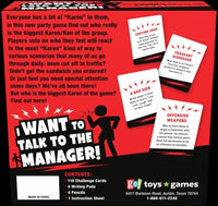 I Want to Talk to the Manager!