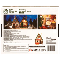 EXCLUSIEF! | Robotime Twinkling Christmas House