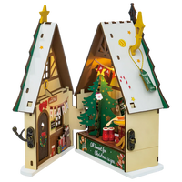 EXCLUSIEF! | Robotime Twinkling Christmas House