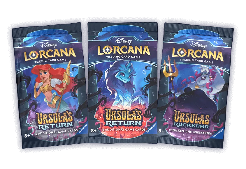 Disney Lorcana: Ursula's Return
- SEALED CASE of 4 boosterboxen