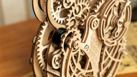 3D Houten Owl Clock