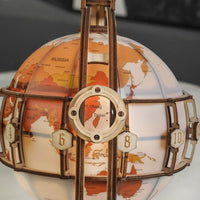 Globe with light