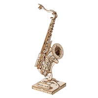3D Houten Saxophone