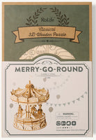 3D Houten Merry-Go-Round