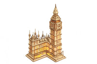 3D Houten , Big Ben incl. verlichting