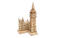 3D Houten , Big Ben incl. verlichting