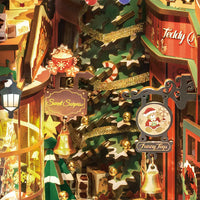 EXCLUSIEF! | Robotime Book Nook Christmas Street