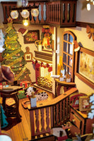 EXCLUSIEF! | Robotime Book Nook Christmas Indoor Scene