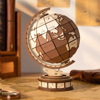 3D Houten Puzzel Globe Wonders