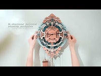 Romantic Note Wall Clock