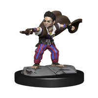 D&D mini Halfling Wizard Male