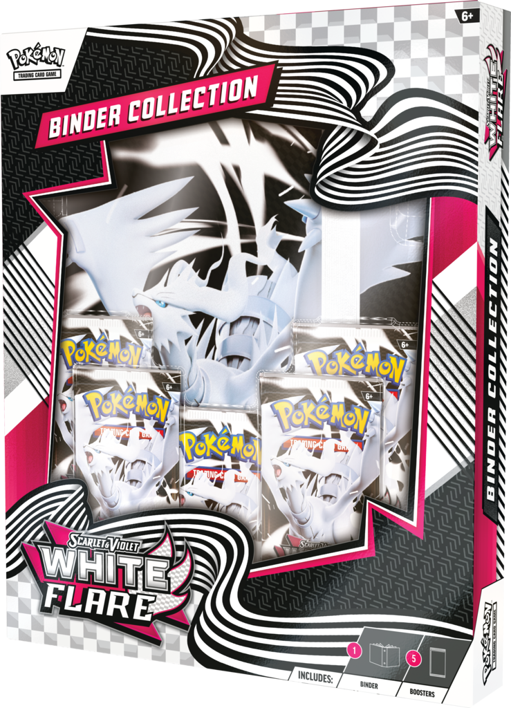 SV10.5 White Flare Binder Collection