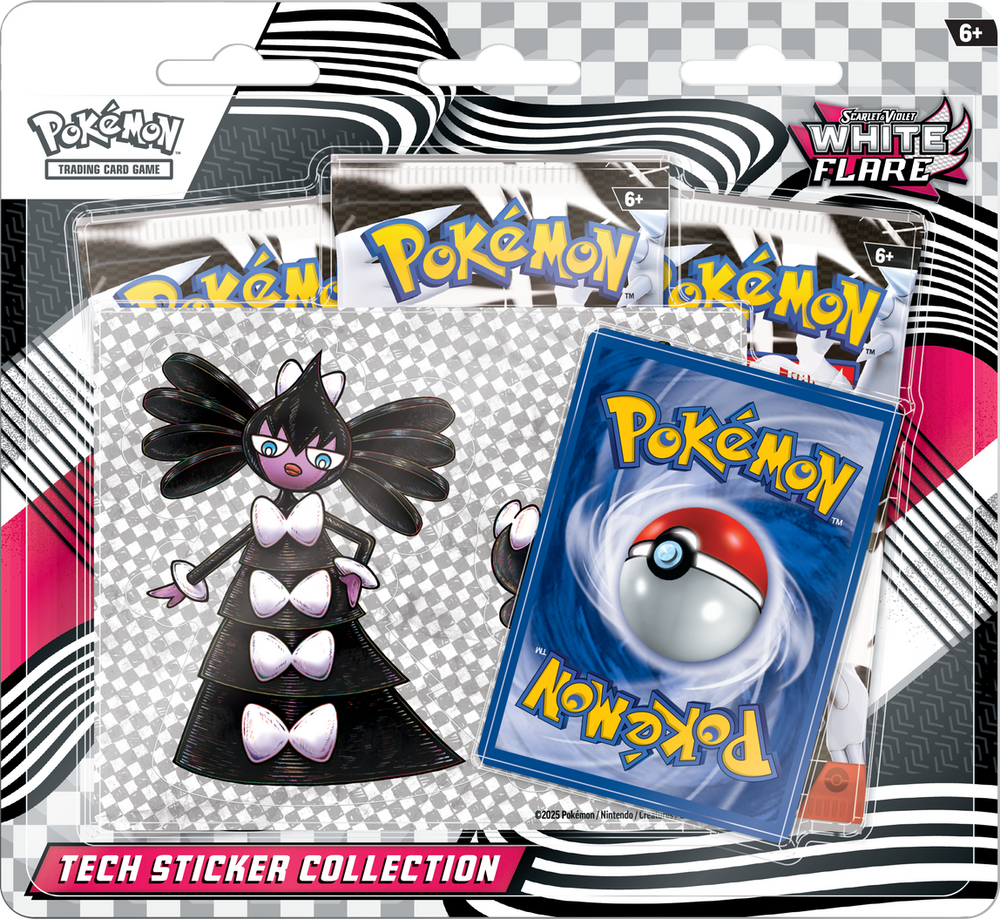 SV10.5 White Flare Tech Sticker Coll Gothitelle