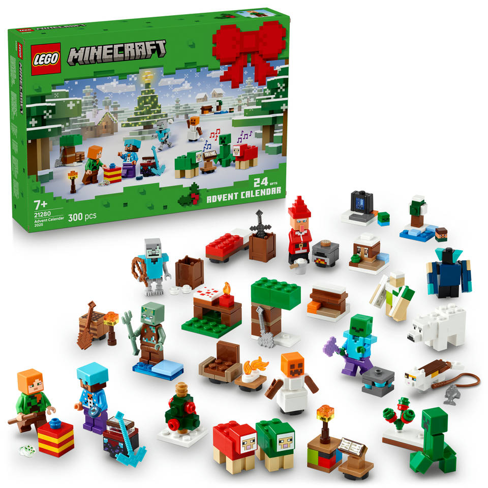Lego Minecraft advent kalender 21280