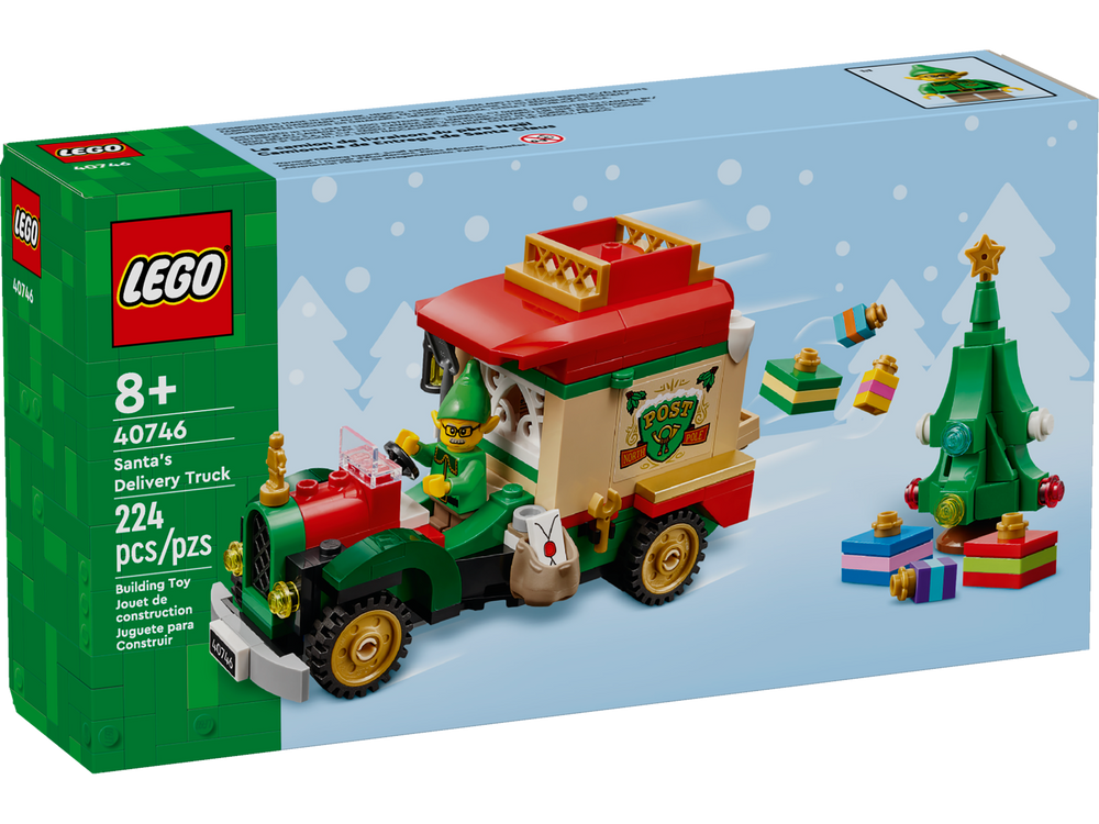 Lego Santa’s delivery truck 40746