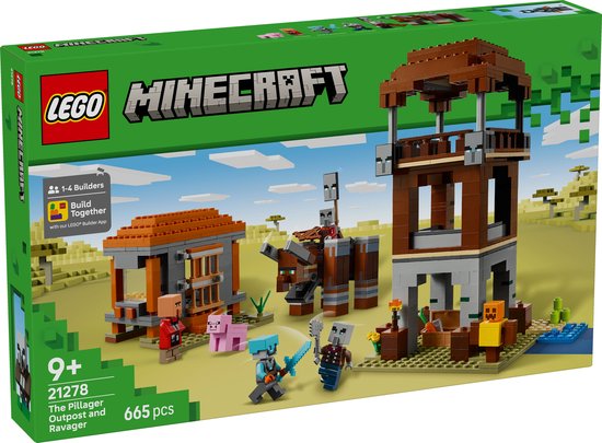 Lego Minecraft De Plunderaar Buitenpost 21278