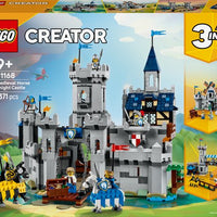 Lego CrCreator 3in1 Middeleeuws Kasteel met Ridders te Paard 31168