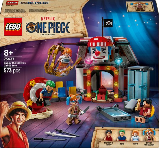 Lego ONE PIECE Circustent van Buggy de Clown 75637