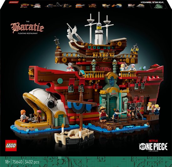 Lego ONE PIECE Het Drijvende Restaurant Baratie 75640