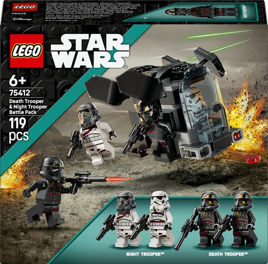 Lego Star Wars Death Trooper en Night Trooper Battle Pack 75412