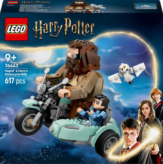 Lego Harry Potter™ Hagrid™ en Harry's rit op de motor 76443