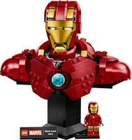 
              Lego Marvel Iron Man MK4 buste 76327
            