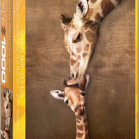 Giraffe Mother's Kiss