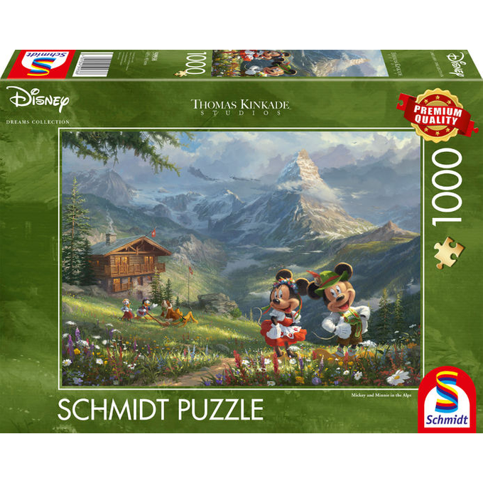 Disney Mickey & Minnie in de Alpen
