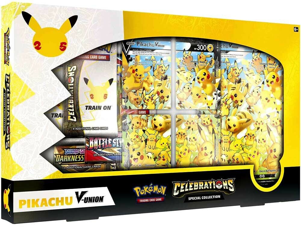 Pokémon Celebrations Pikachu V-union