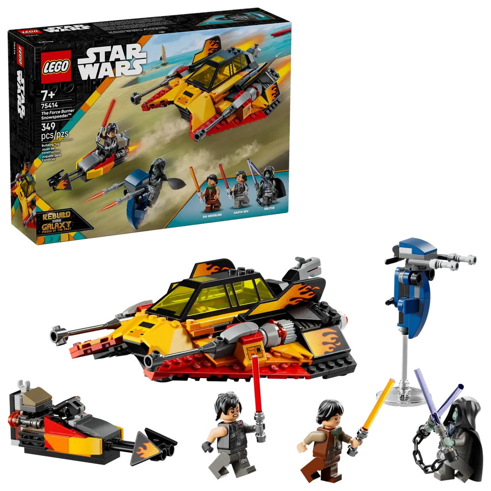 Lego Star Wars The Force Burner Snowspeeder75414