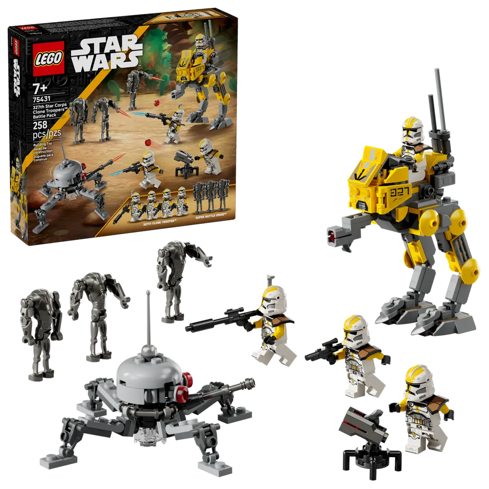 Lego Star Wars 327th Star Corps Clone Troopers™ Battle Pack 75431