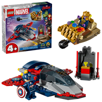 Lego Captain America vs. Thanos 76319