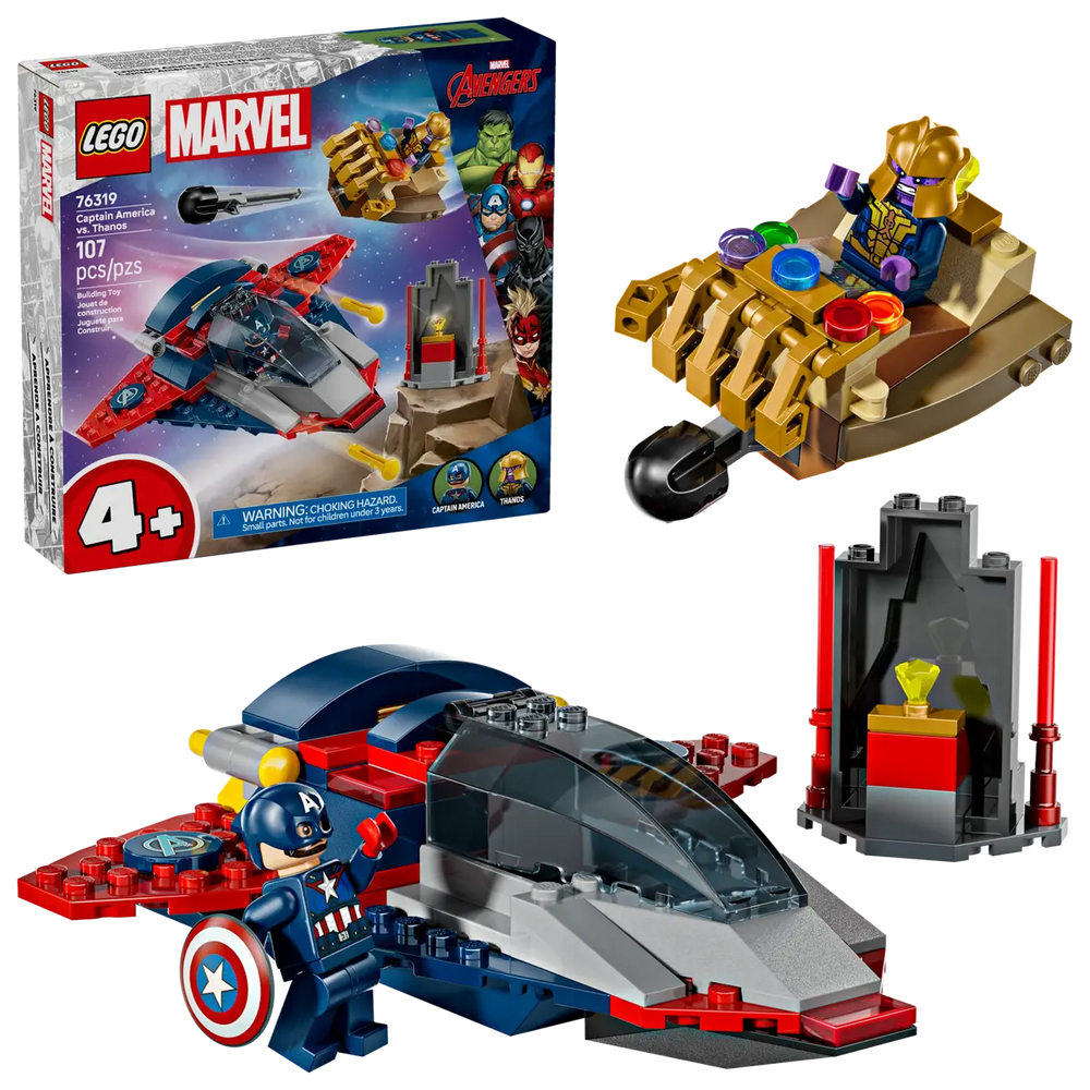 Lego Captain America vs. Thanos 76319