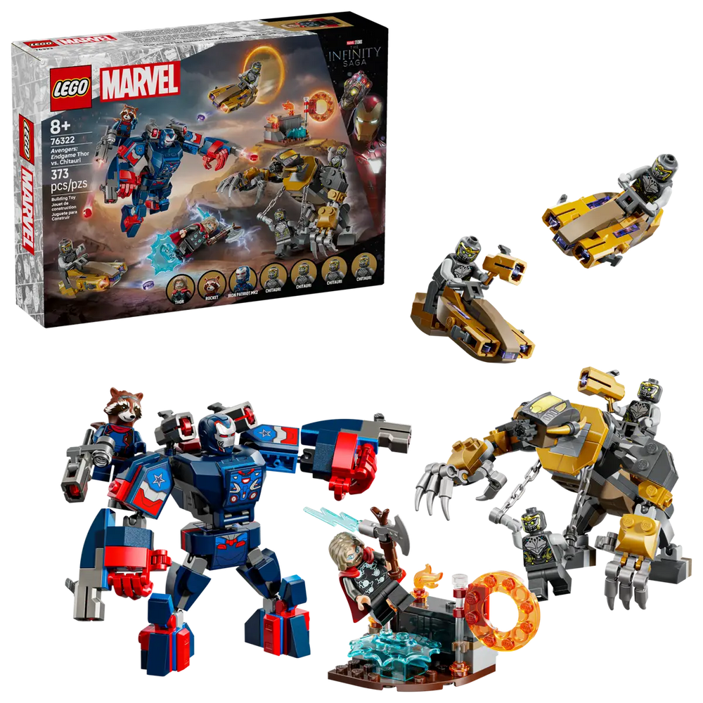 Lego Avengers: Endgame Thor vs. Chitauri 76322