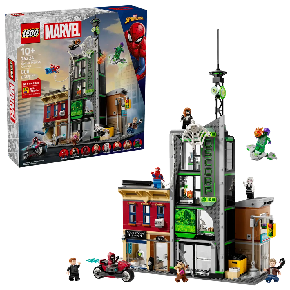 Lego Spider-Man vs. Oscorp 76324