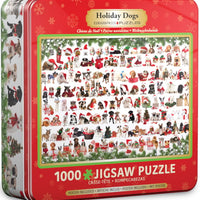 Holyday dogs Tin