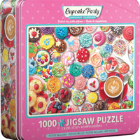 Cupcake party tin