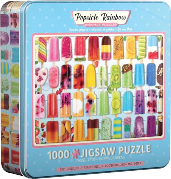 Popsicle Rainbow tin