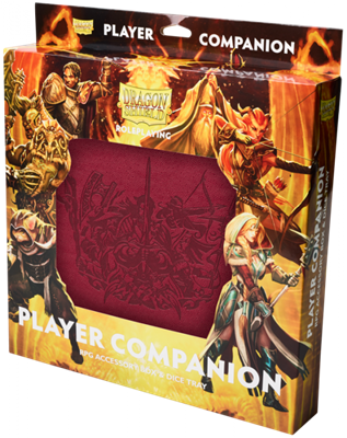 Dragon Shield - Player Companion Blood Red