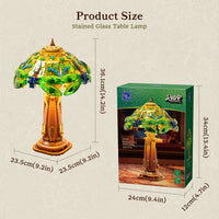 
              Stained Glass Table Lamp
            