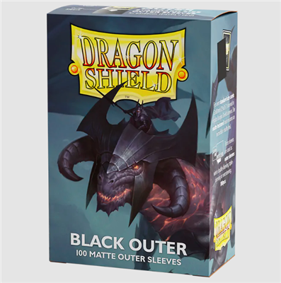 Dragon Shield - Sleeves Black Outer matte