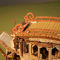 Mechanical Music Box Stagecoach