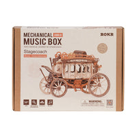 
              Mechanical Music Box Stagecoach
            