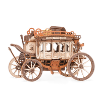 
              Mechanical Music Box Stagecoach
            